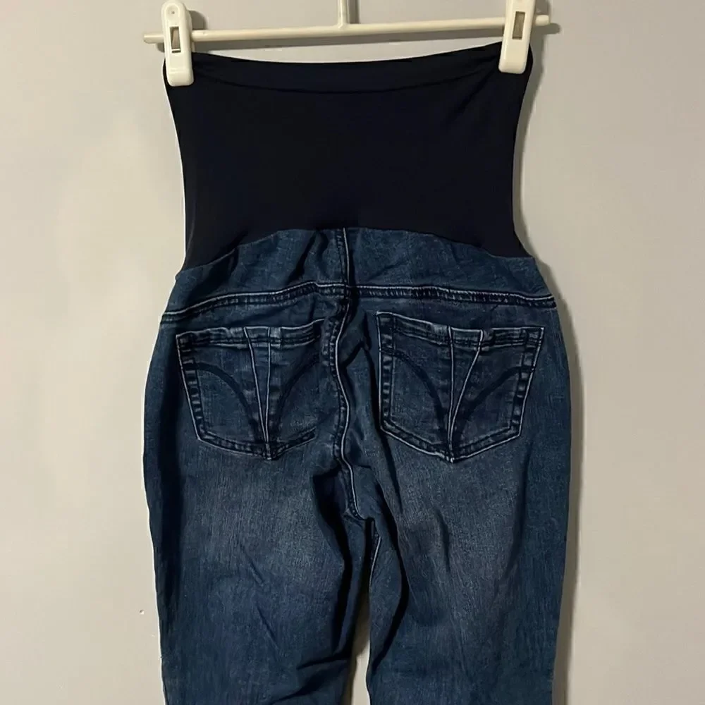 Womens’ Indigo Blue Maternity Jeans Size M